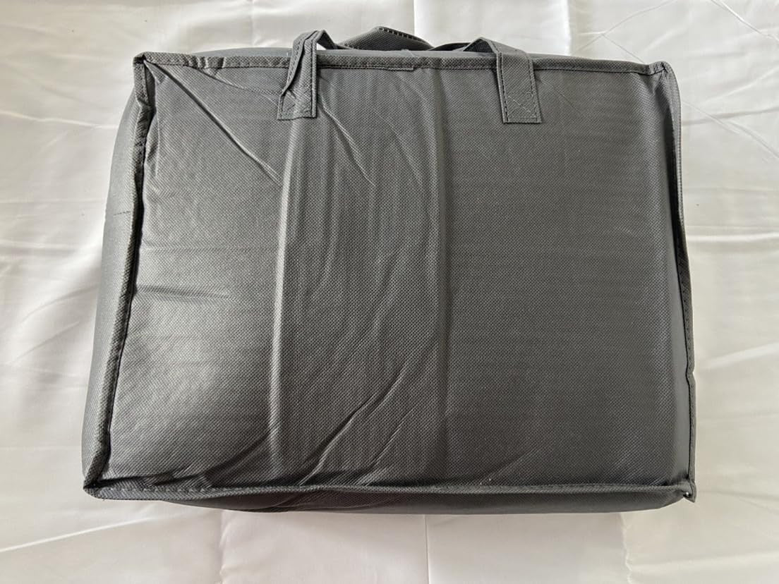 Weighted Blanket for Adults - Grey - 6kg 125x180cm - Stress & Sleep Relief