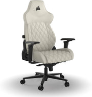 Premium Fabric Gaming Chair Wide Seat 5D Arms 160° Recline Frost