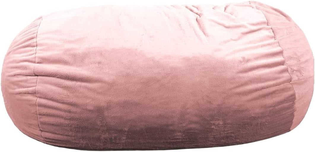 Pink Giant Memory Foam Bean Bag Chair for Adults Kids Lounge Sofa Bed