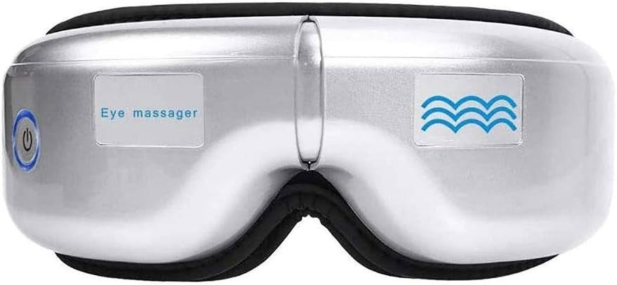 Heated Eye Massager Air Pressure Bluetooth Foldable