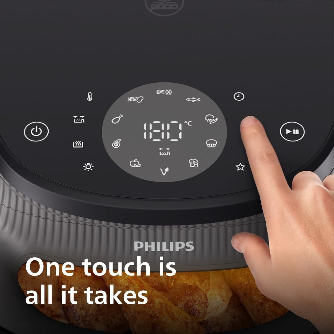 6.2L Large Air Fryer with Viewing Window | 16-in-1 Cooking | RapidAir Plus