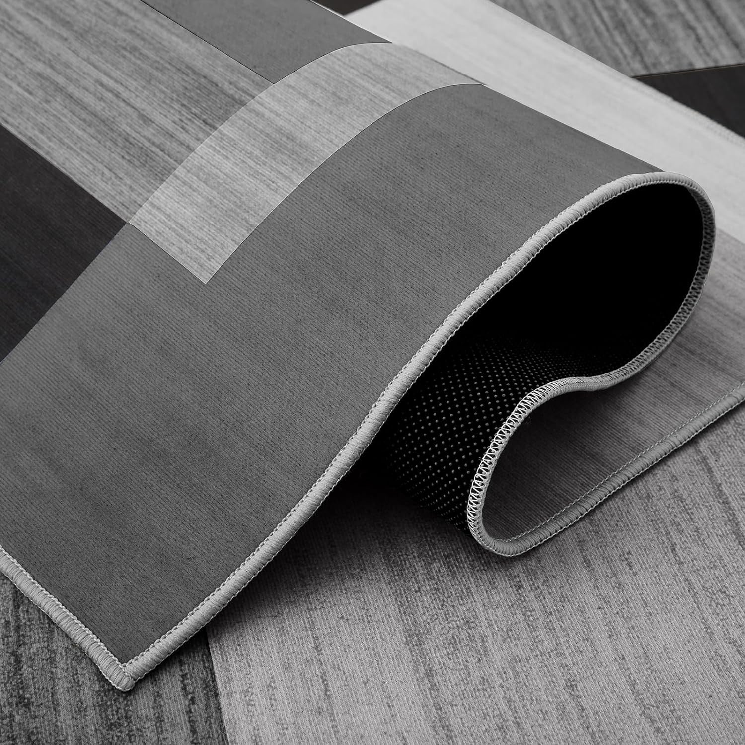 Large Geometric Modern Area Rug Soft Touch Non-Shedding Floor Carpet 120x170cm