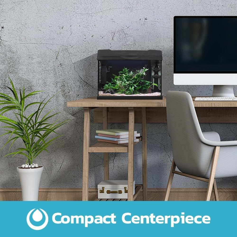 19L Tropical LED Fish Tank Kit with Filter, Heater & Light – Desktop