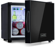 Mini Fridge 10L Cooler Black LED Thermoelectric Small Drinks Refrigerator