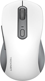 Silent Bluetooth Mouse Tri Mode Wireless 4800DPI Slim Office Laptop