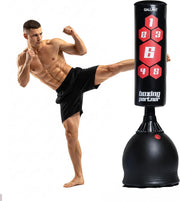 5.5ft Free Standing Punch Bag Heavy Duty Boxing MMA Kick Training
