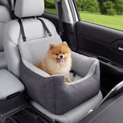 Waterproof Dog Car Seat Booster Bed Travel Carrier Leash Medium Dogs