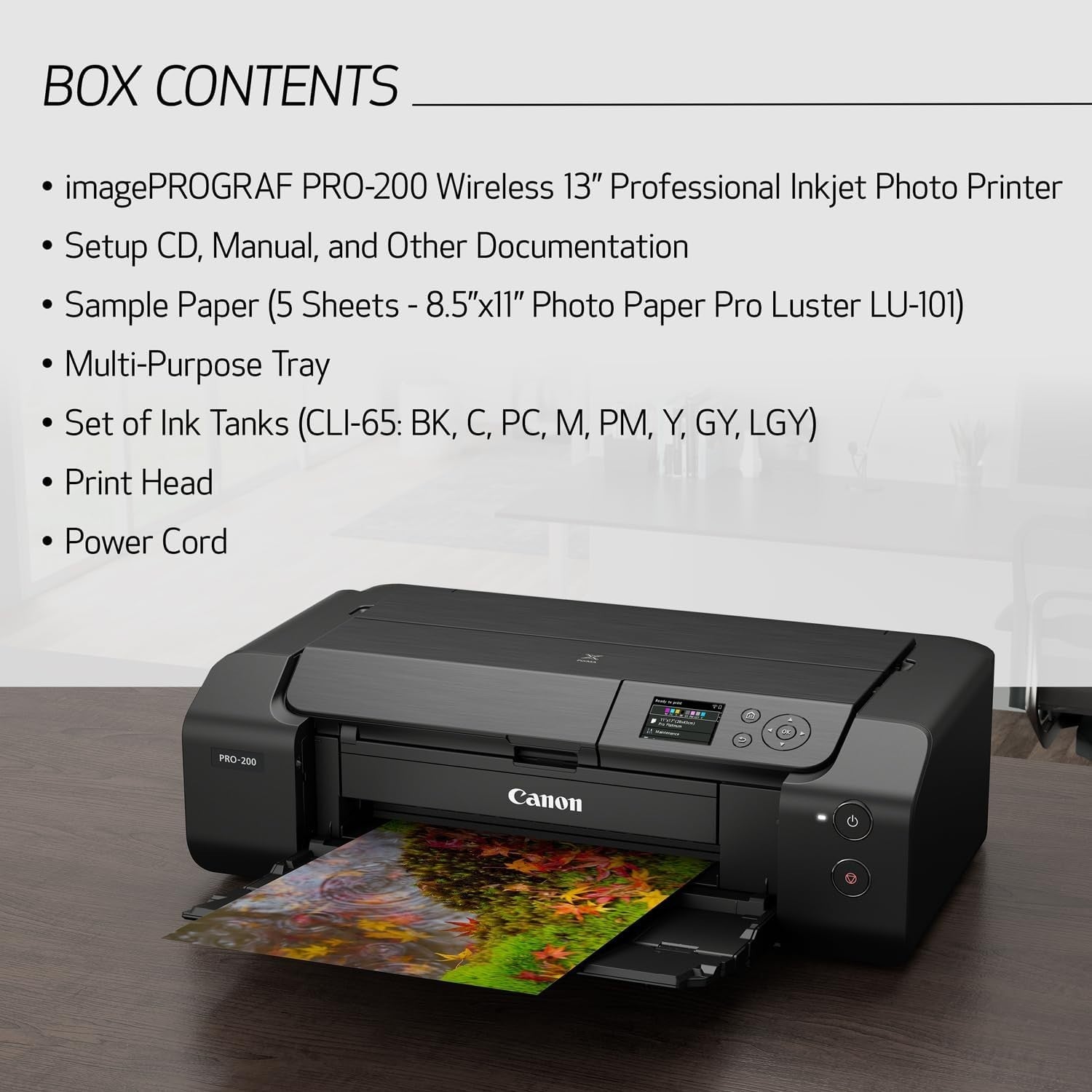 Professional Wireless Color Photo Printer | 13"x19" Prints, 3" LCD