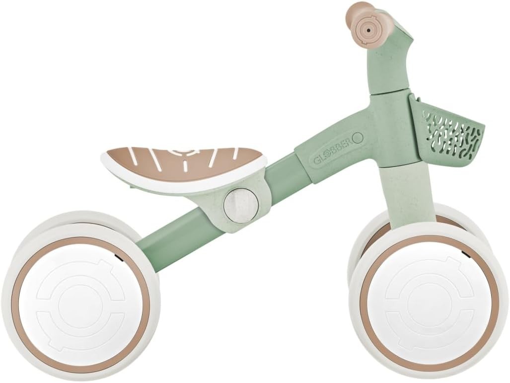 Toddler Ride On Balance Bike 4 Wheel Walker Adjustable Seat 12-36M