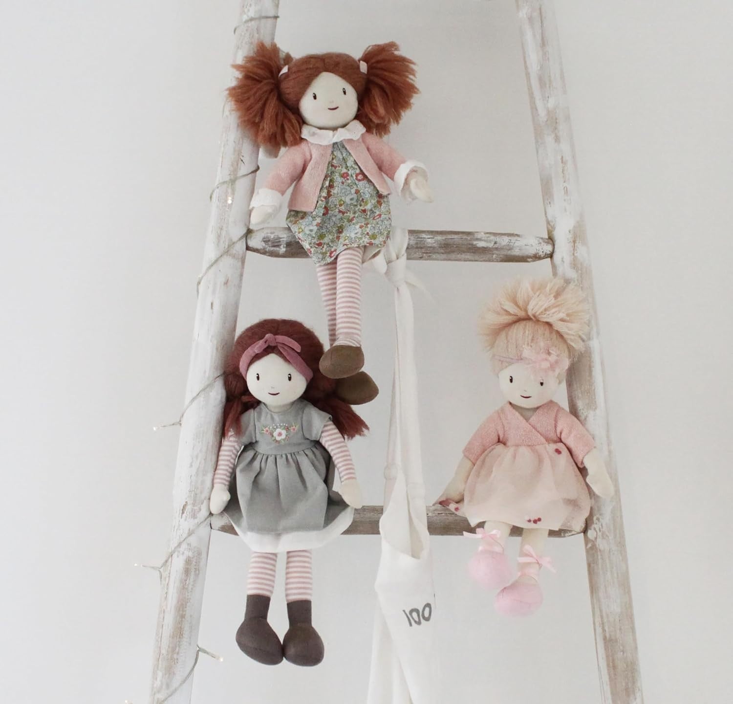 Ballerina Rag Doll Soft Plush Tutu Heirloom Cuddly Toy Gift for Kids Girls