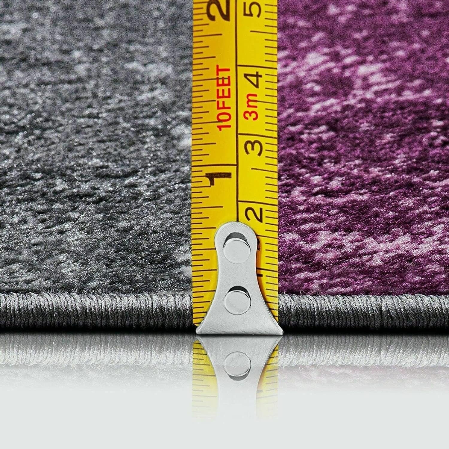Extra Large Plush Area Rug 6x9 Soft Thick Pile Modern Living Room Carpet