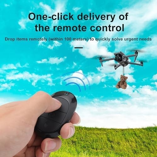 Universal Drone Payload Dropper for DJI Mavic 3 Pro AIR 3S | 500g Remote Release