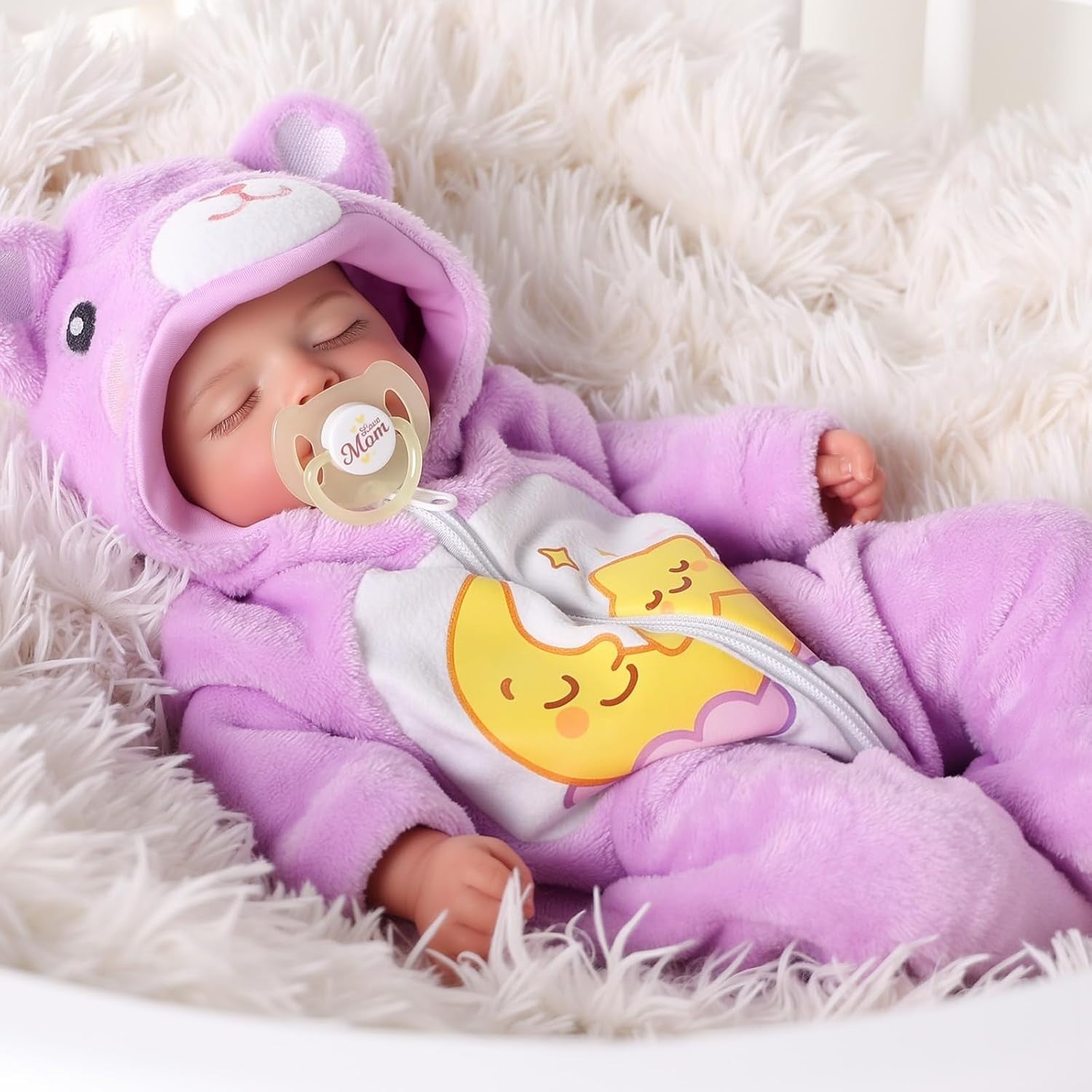 20 Inch Reborn Baby Doll Soft Cloth Body Realistic w Accessories