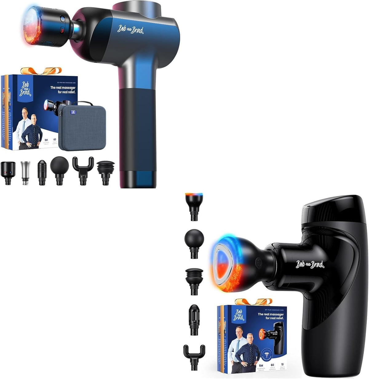 Mini Massage Gun Heat Therapy Deep Tissue Muscle Relief Quiet Portable