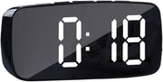 Digital Alarm Clock Loud Large LED Display Heavy Sleepers Snooze Bedside