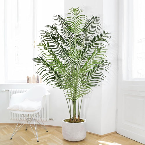 200cm 1pcs Artificial Palm Tree Faux Tropical Indoor Outdoor Home Decor Plant