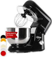 5L Stand Mixer 1300W Cake & Bread Maker 6 Speed Planetary Rotation Anthracite