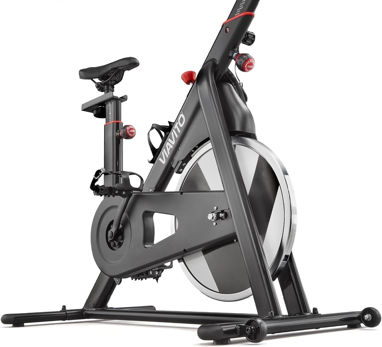 Indoor Cycling Spin Bike 9kg Flywheel Multi-Level Resistance LCD Home Cardio