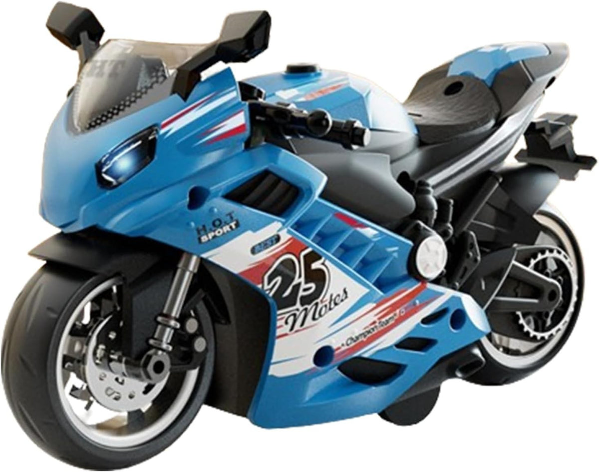 Electric Toy Motorcycle for Kids - Battery Operated, Sound & Light Fun Ride