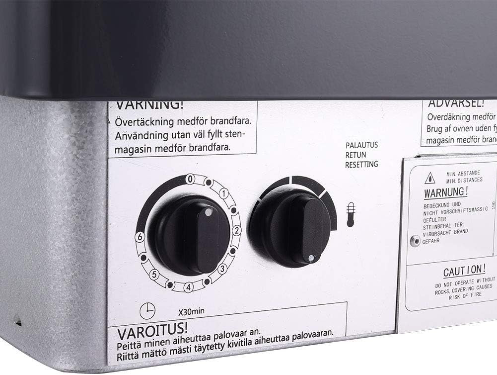 4.5KW Electric Sauna Heater – Built-In Controller, Spa Heater w/ Detox
