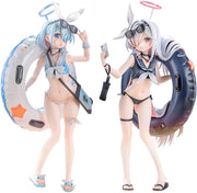 2Pcs Arona & Planetarium 24cm Swimsuit Figures – Anime PVC Collectible Set