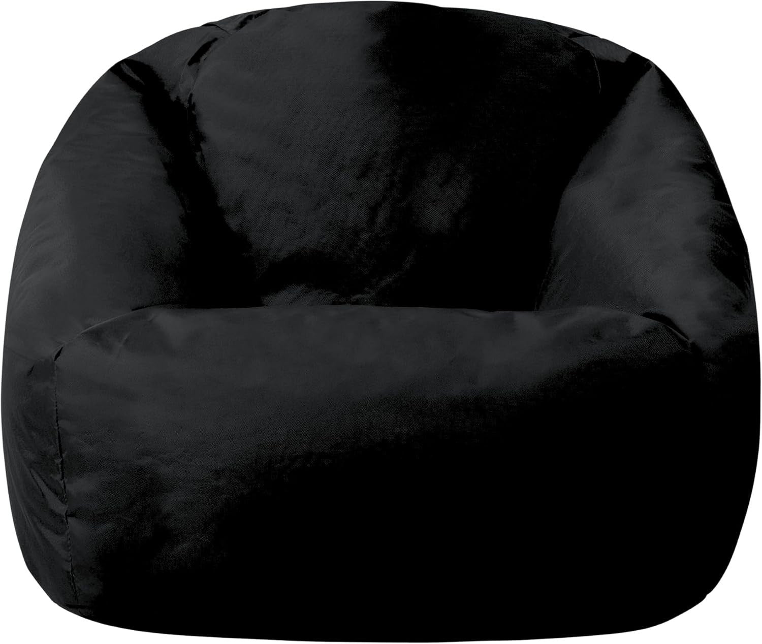Kids Bean Bag Chair Large Water-Resistant Indoor Outdoor Seat Black