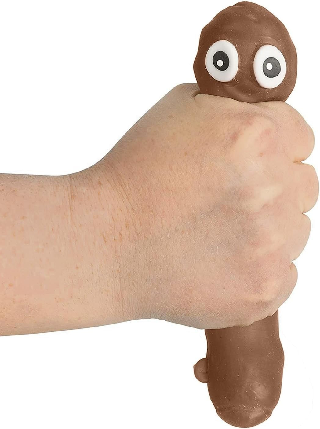 12pcs Stretchy Poo Stress Toys Squishy Bead Fidget Anxiety Relief