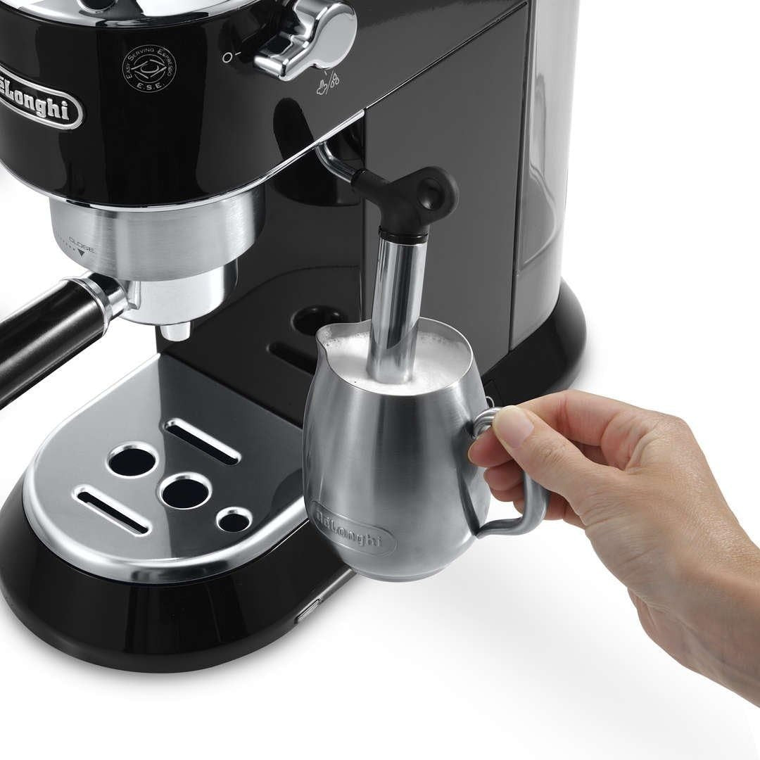 15-Bar Espresso Machine with Milk Frother | Fast Heat-Up | Slim 1L