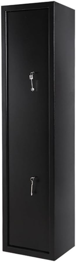 Lockable 6 Gun Cabinet Safe for Shotguns & Rifles with 7-Level Security