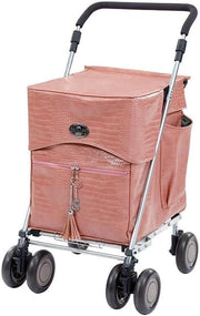 Sholley 4 Wheel Push Shopping Trolley Foldable Walking Aid Victoria