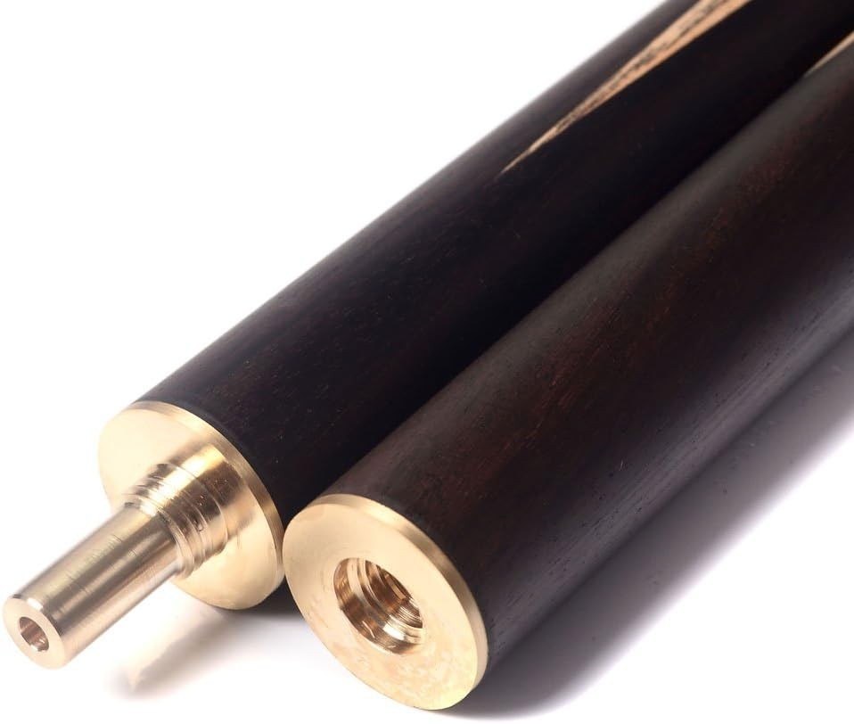 Handcrafted 57in 3/4 Snooker Cue 18oz 9.5mm Tip Dual Extensions