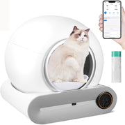 Self Cleaning Cat Litter Box App Control 65L Smart Auto Multi Cat