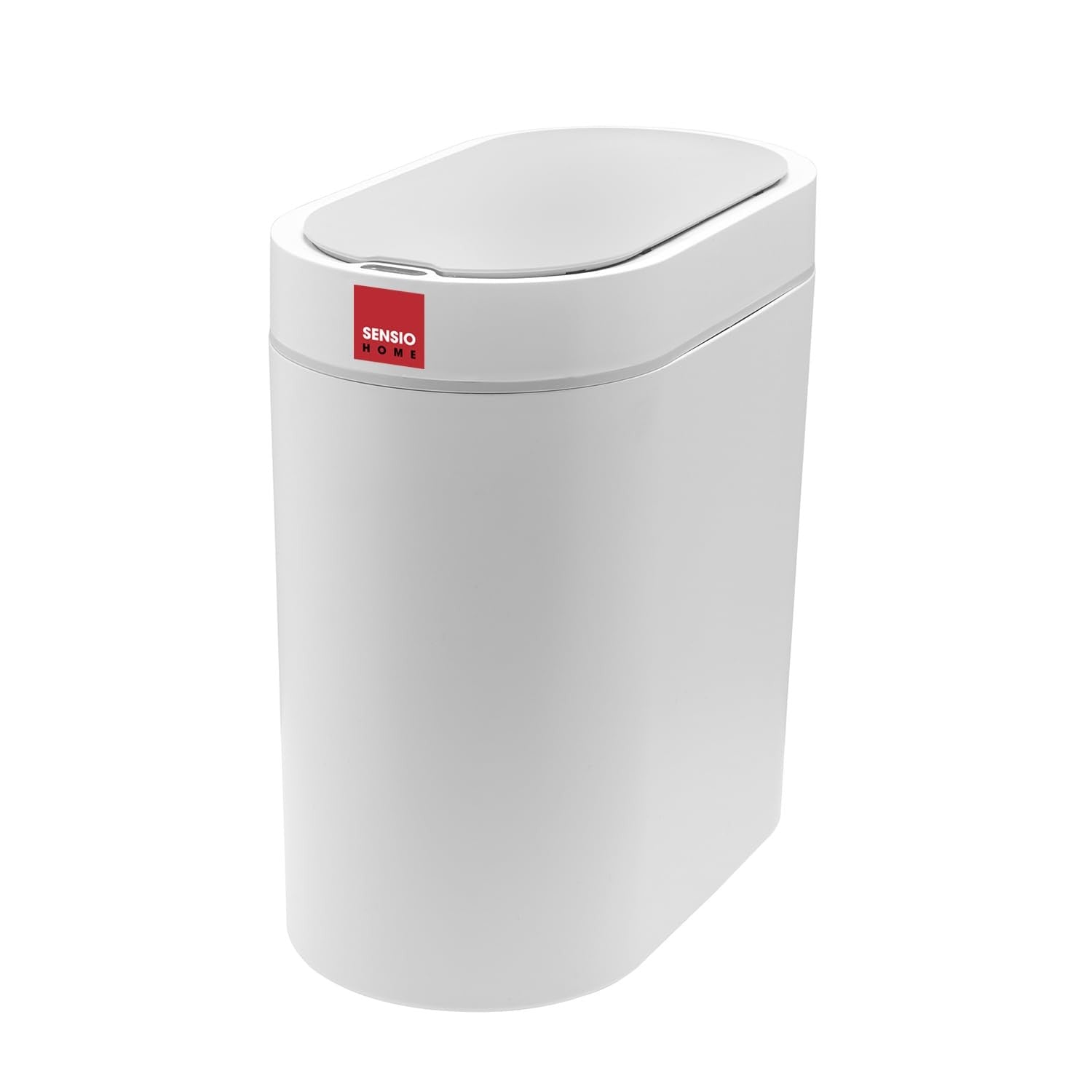 5L Motion Sensor Bin White Waterproof Auto Lid
