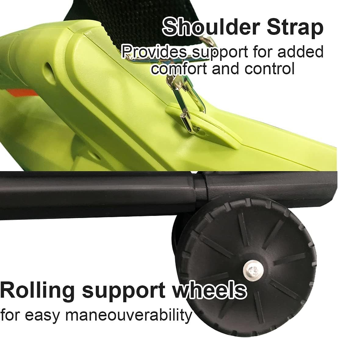 3000W Leaf Blower Vacuum Mulcher 3in1 Wheeled Garden Shredder 35L Bag