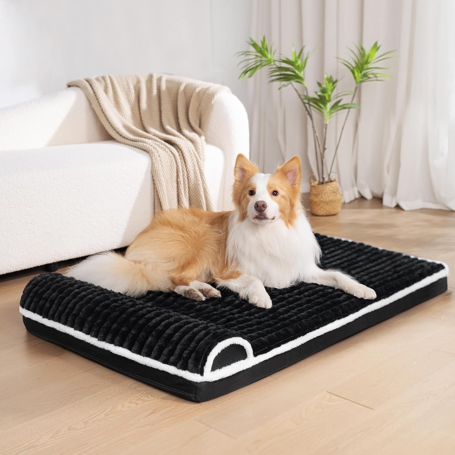 Jumbo Orthopedic Dog Bed 142x101cm Waterproof Foam Mat