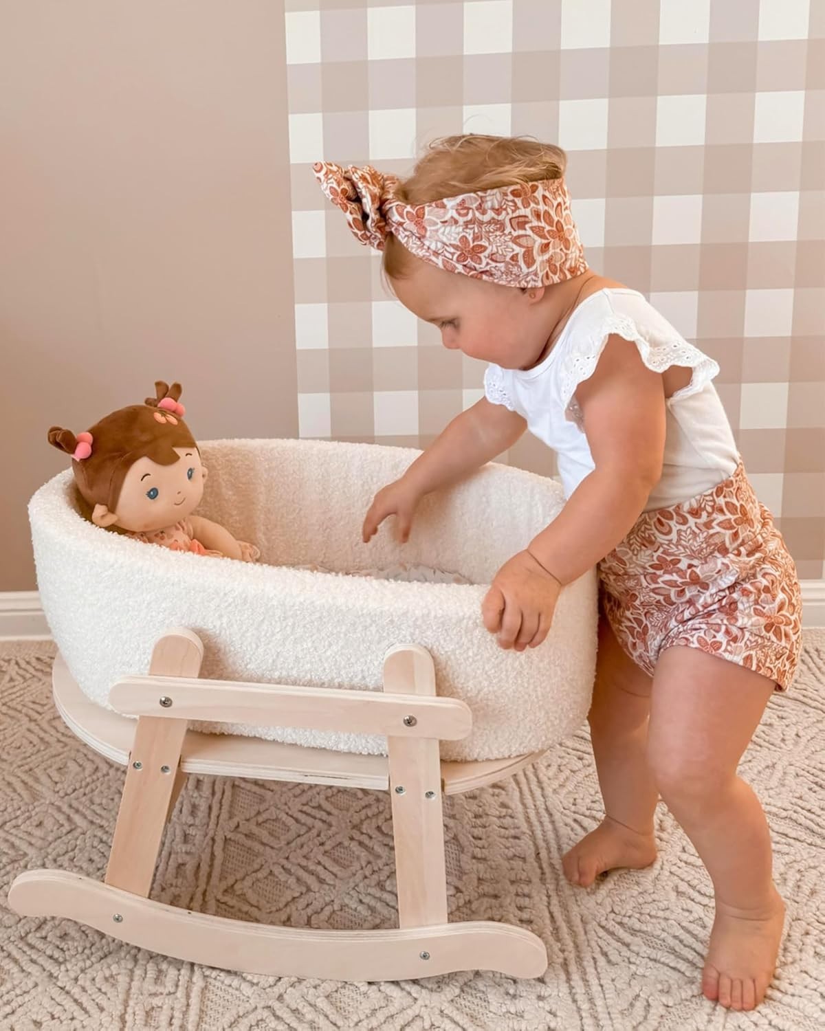 16” Soft Baby Doll Plush Rag Doll First Doll for Toddlers 1+ Gift