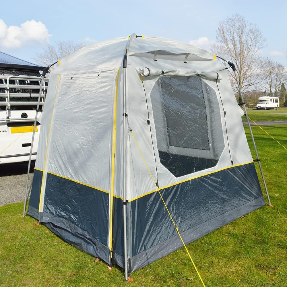 Camping Kitchen Utility Tent 2m x 2m Steel Pole Storage