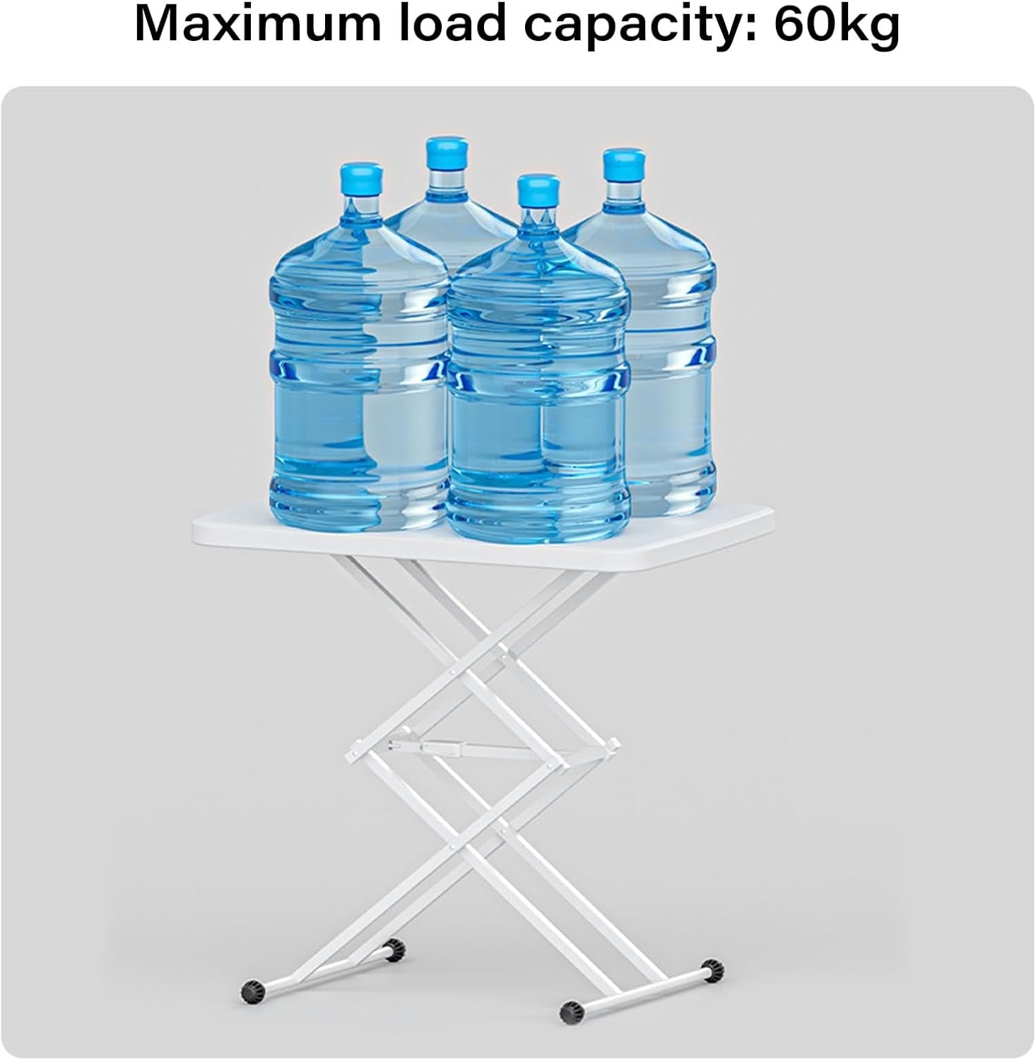 Adjustable Folding Side Table Laptop Desk Lift Top Bedside Sofa Table