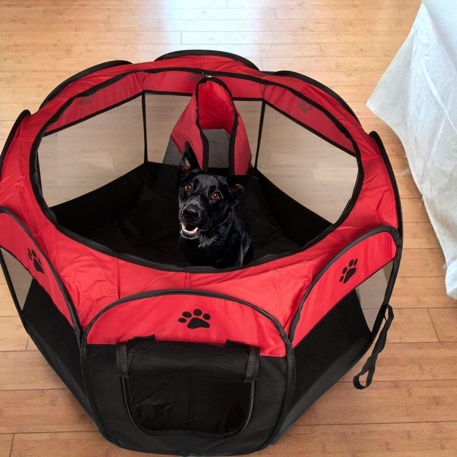 Portable Foldable Pet Playpen Small Dog Cat Cage Indoor Outdoor Tent