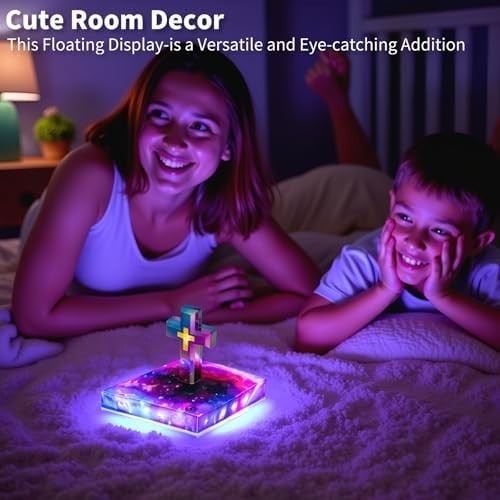 Magnetic Levitating Cross Lamp 360° Floating LED Touch-Control Night Light