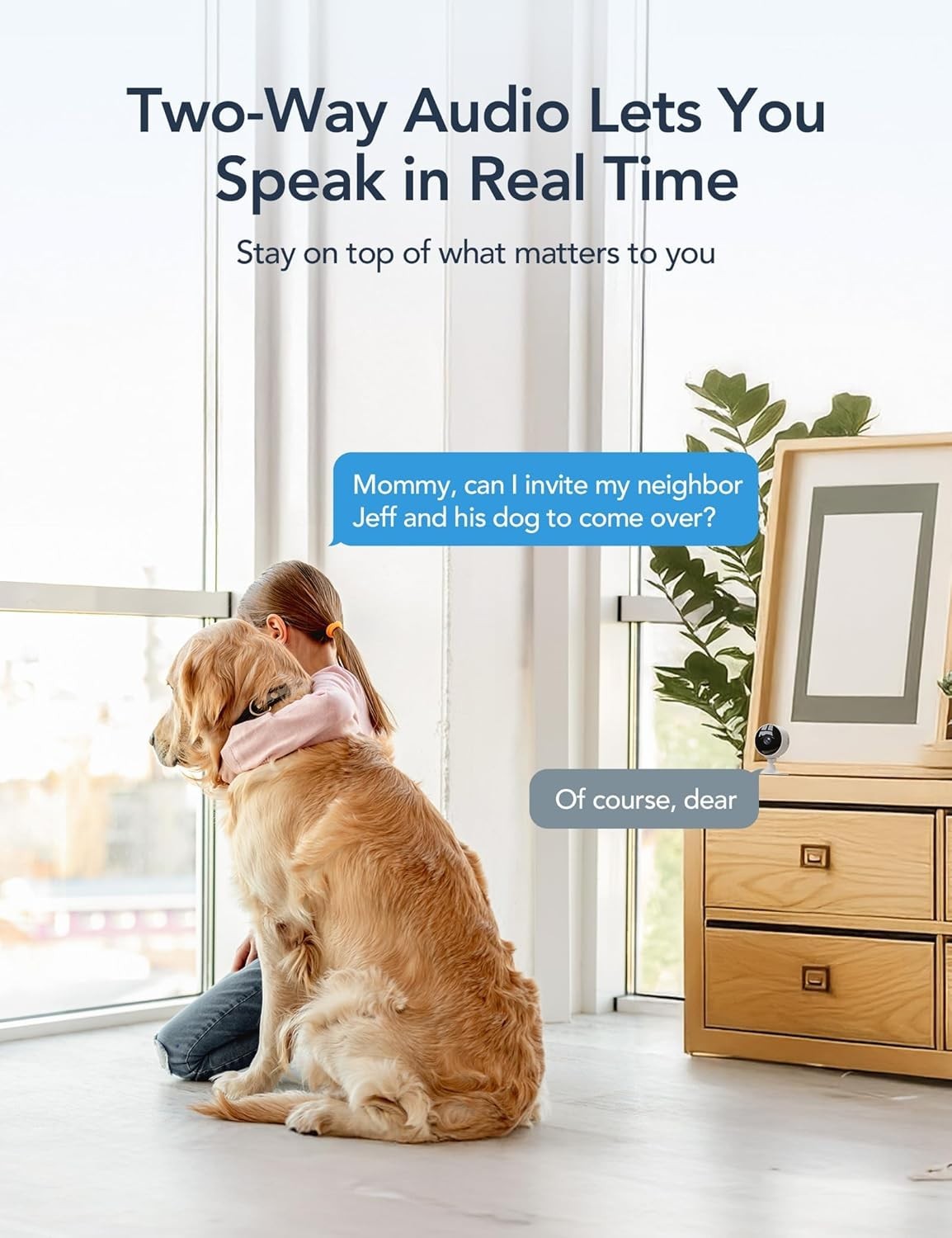4 Pack 1080P Indoor Security Cameras Baby Pet Monitor WiFi CCTV