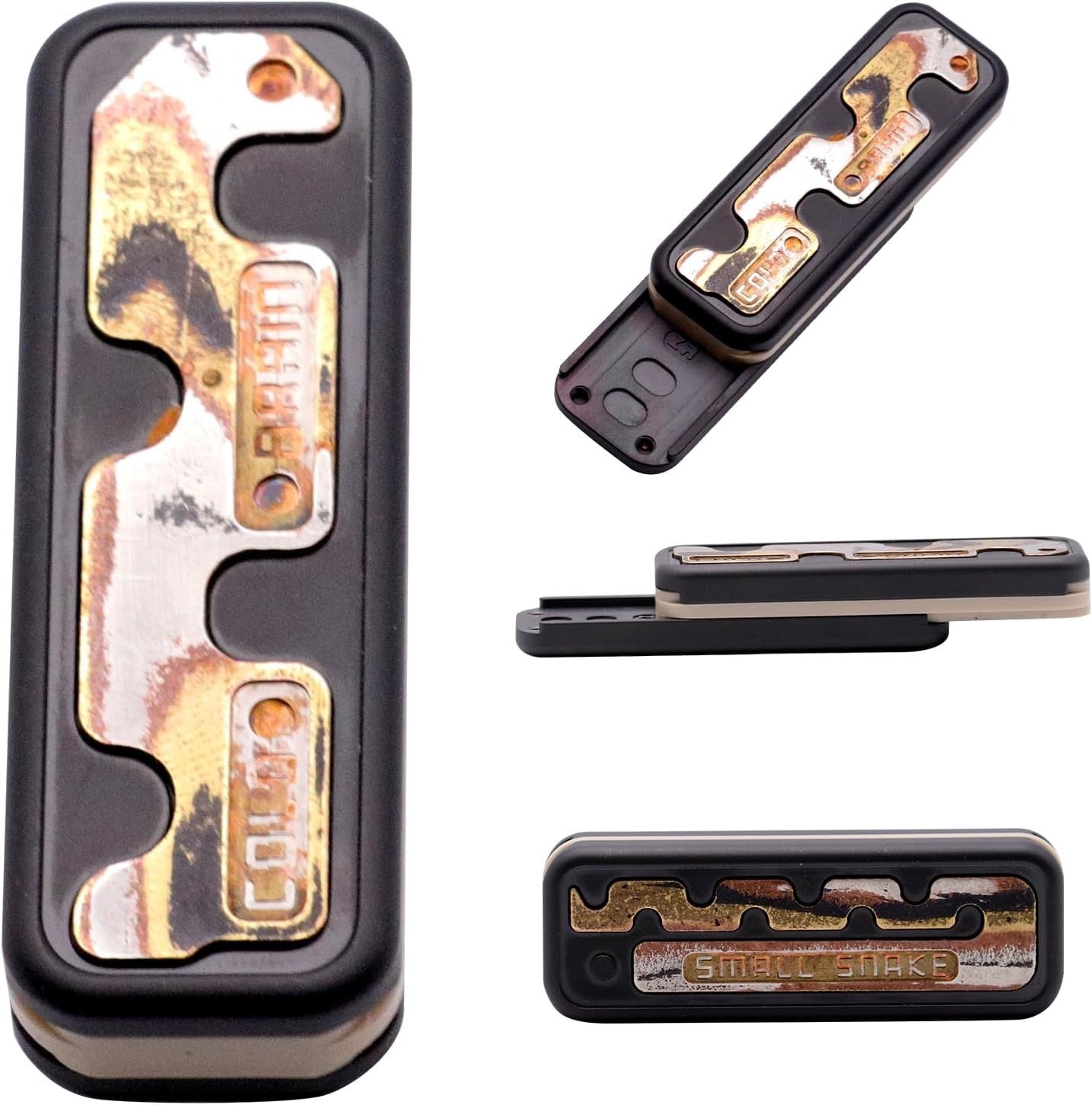 Metal Fidget Slider Zirconium Alloy EDC Stress Relief ADHD Toy