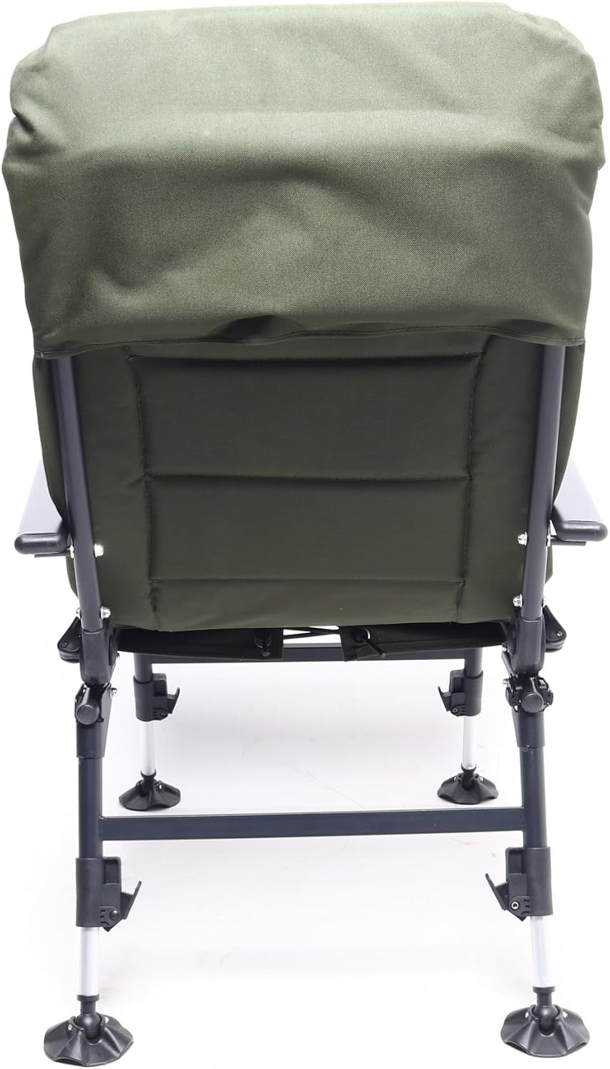 Premium Reclining Fishing Camping Chair Heavy Duty