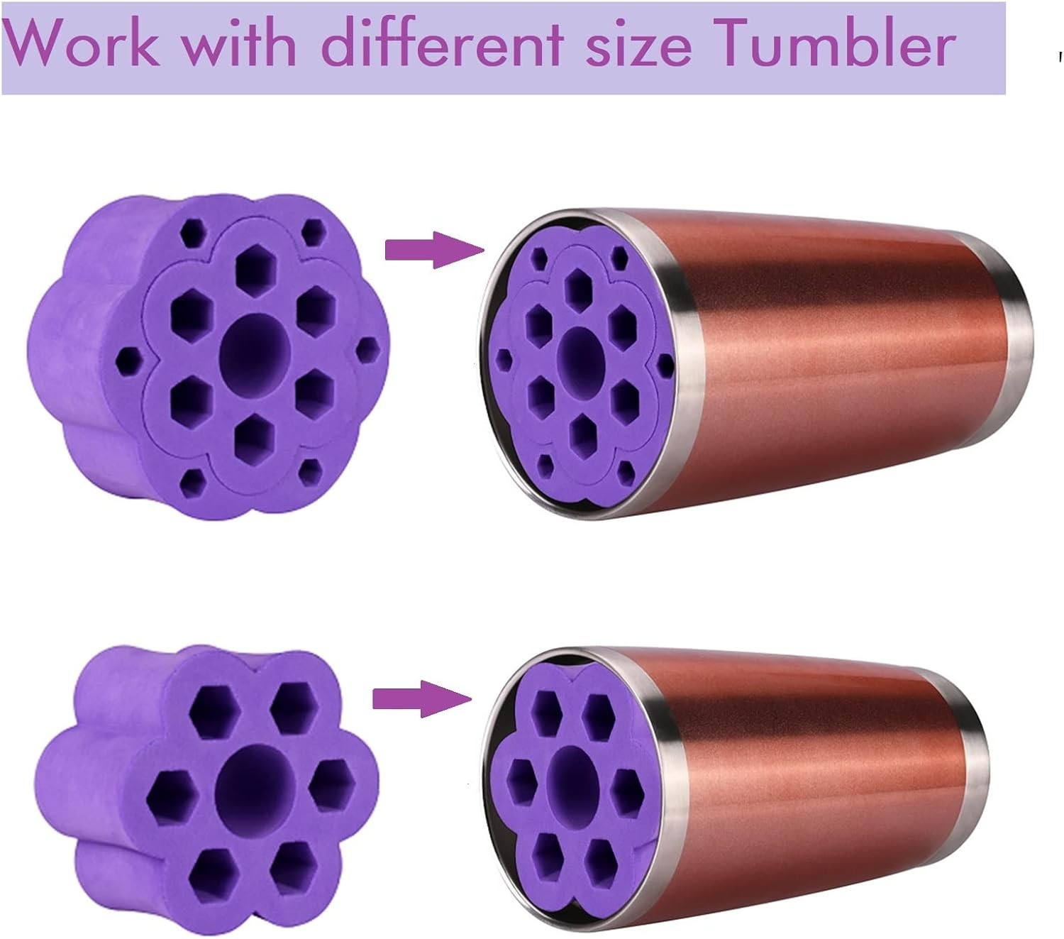 Tumbler Bling Spinner Stand 360° Rotation DIY Epoxy Glitter Cup Turner