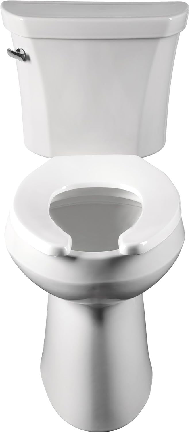 White Round Toilet Seat | Commercial, Heavy-Duty, Stay-Tite