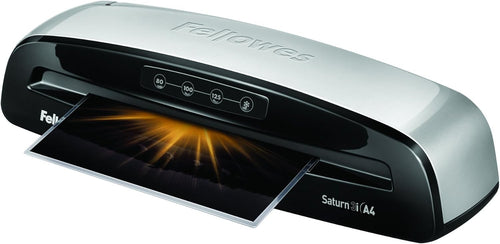 A4 Office Laminator 60s Warm-Up Anti-Jam Auto Shut-Off + Films