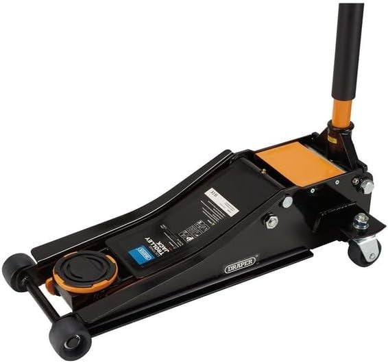 2.25 Ton Low Profile Trolley Jack Twin Piston Fast Lift 75–505mm Heavy Duty
