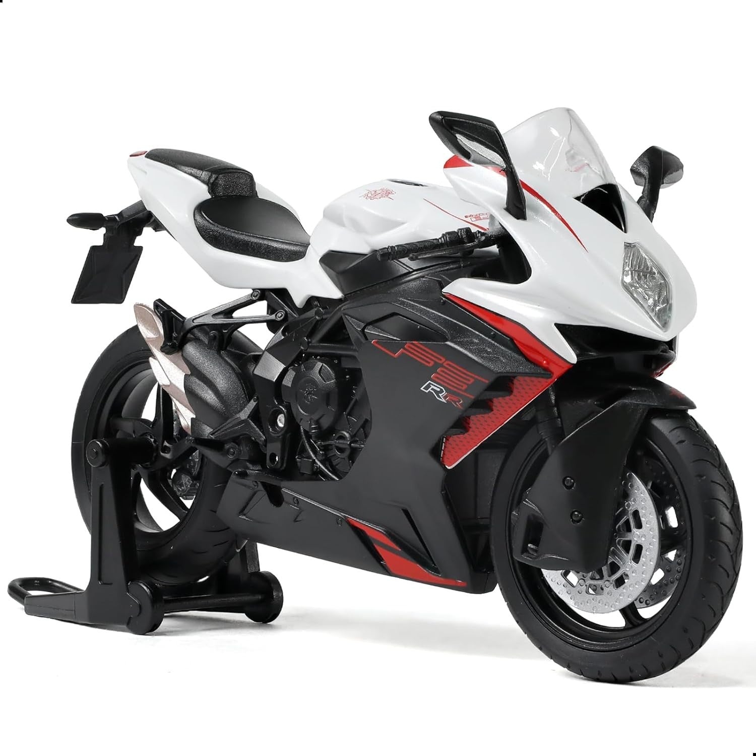 1:12 Diecast Motorcycle Model – No Assembly, Alloy Build, Display Gift Toy