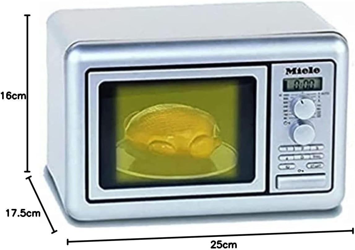 Kids Toy Microwave Oven with Light & Sound Timer