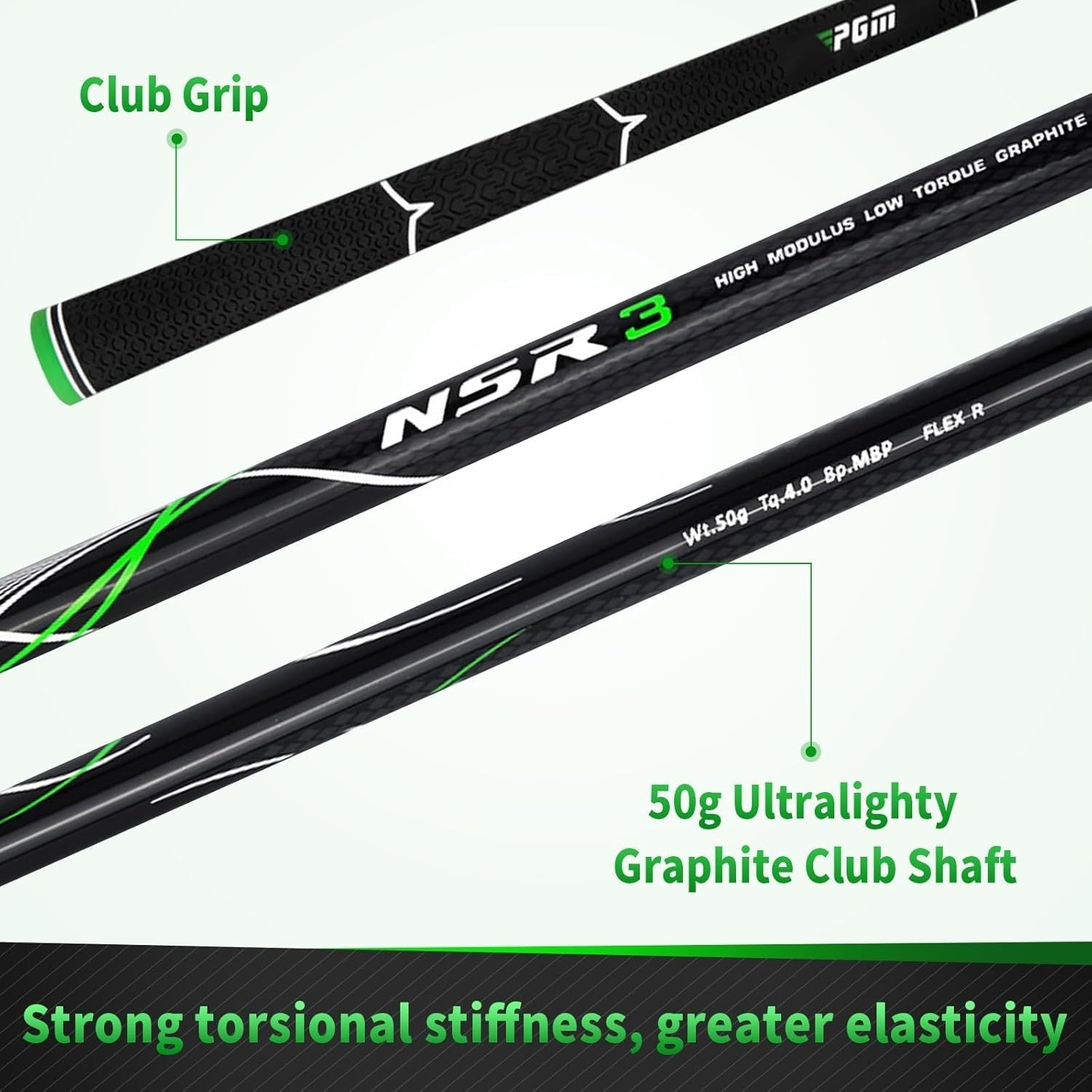 Iron Set 5-SW Mens Right Hand Stiff Flex Graphite Forgiving